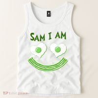 Funny Sam I Am Reading Fan Book Lover Tank Top thumb 2