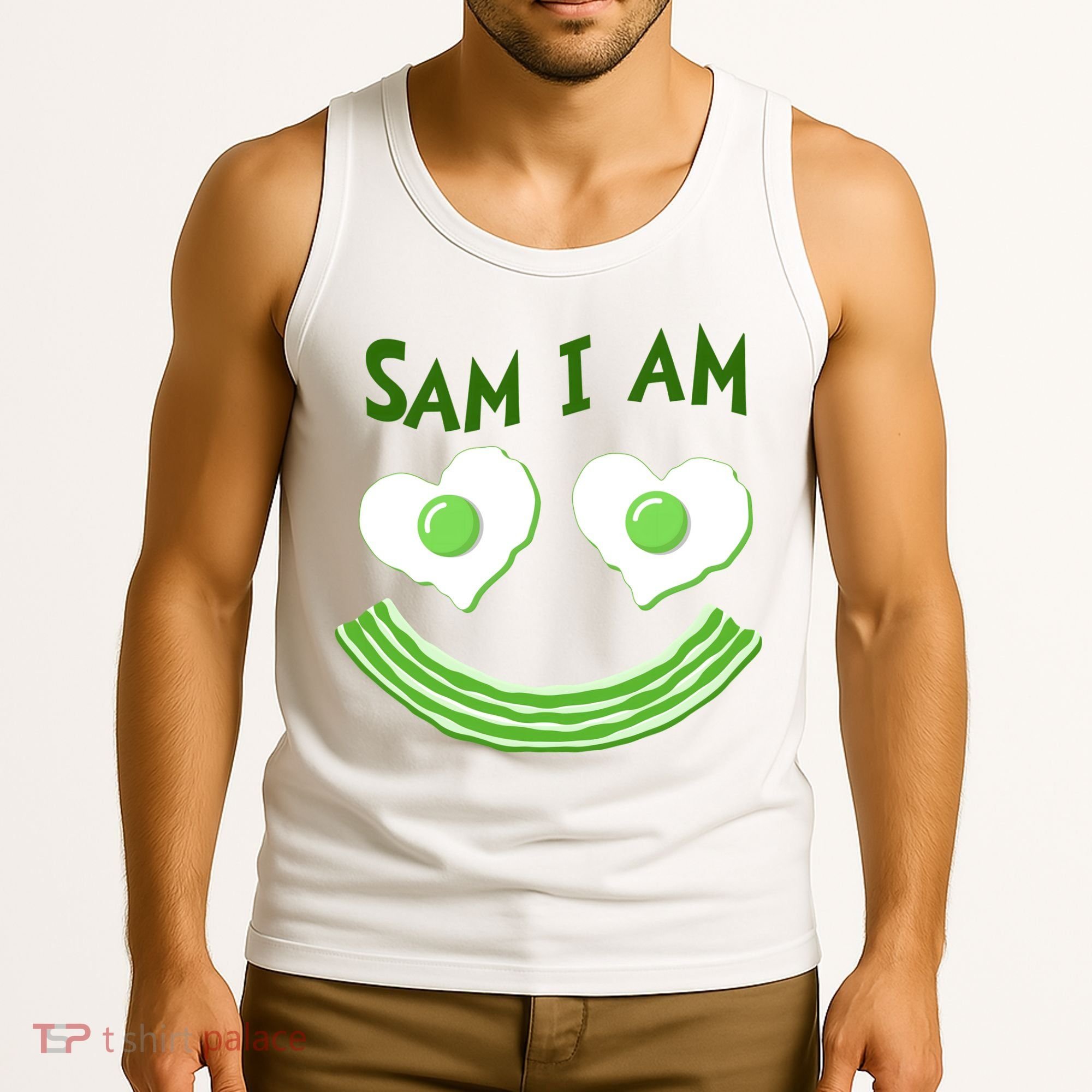 Funny Sam I Am Reading Fan Book Lover Tank Top