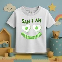 Funny Sam I Am Reading Fan Book Lover Toddler T-Shirt thumb 3