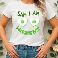 Funny Sam I Am Reading Fan Book Lover Women's T-Shirt thumb 2