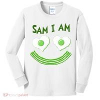 Funny Sam I Am Reading Fan Book Lover Kids Long Sleeve Shirt thumb 0
