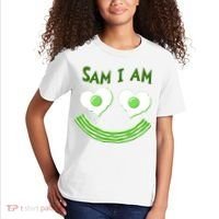 Funny Sam I Am Reading Fan Book Lover Kids T-Shirt thumb 2