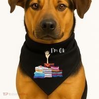 Funny Sewing Im Ok Hand Sewing Lovers Gift USA-Made Doggie Bandana thumb 1