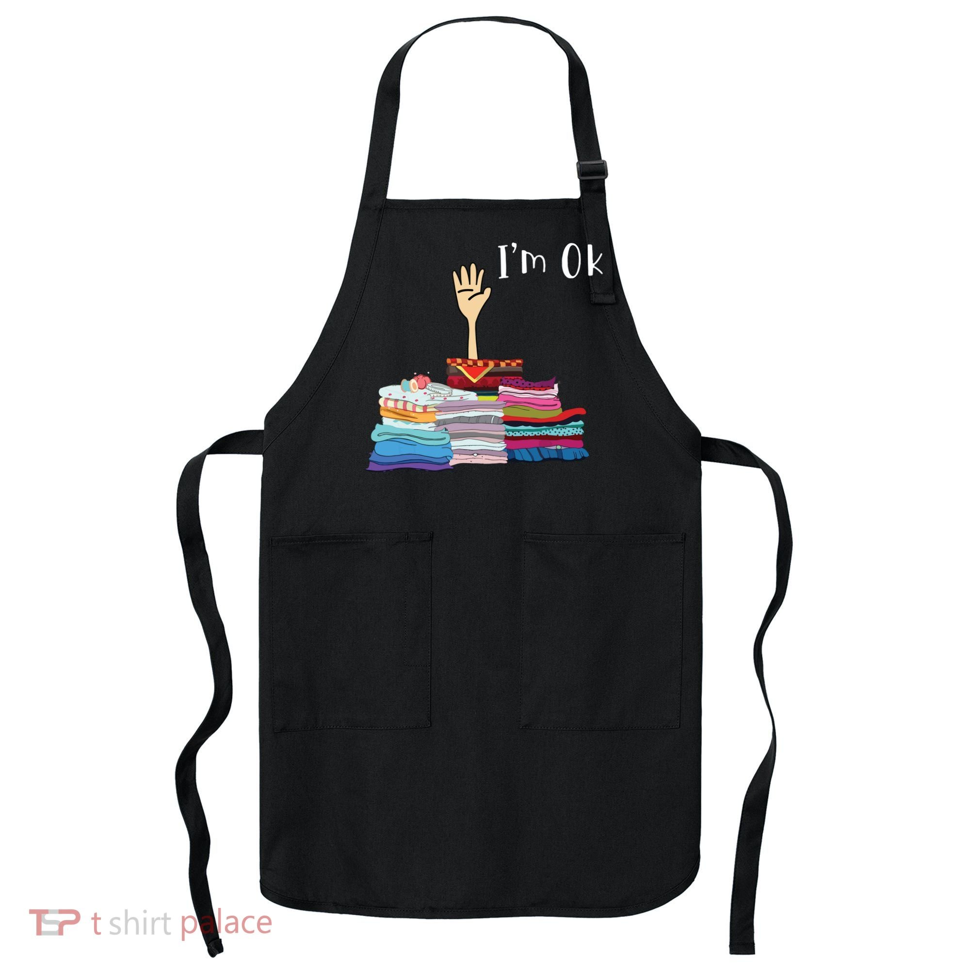 Funny Sewing Im Ok Hand Sewing Lovers Gift Apron
