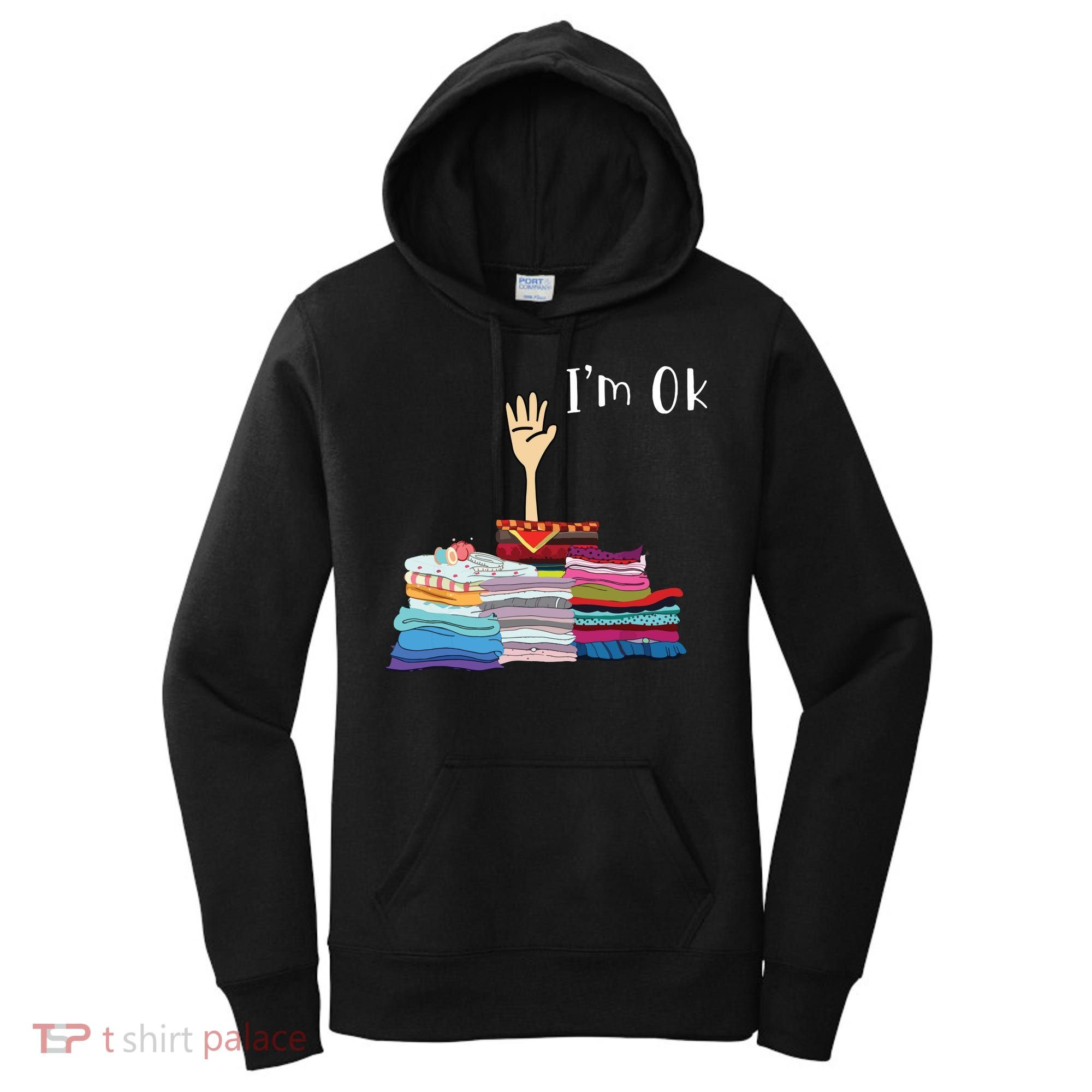 Funny Sewing Im Ok Hand Sewing Lovers Gift Women's Hoodie