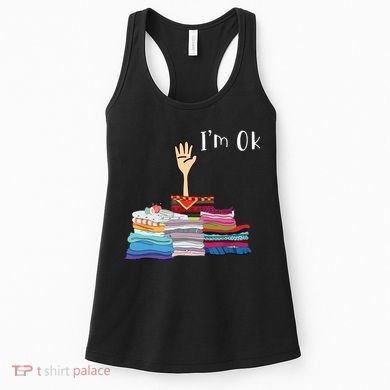 Funny Sewing Im Ok Hand Sewing Lovers Gift Women's Tank Top