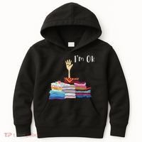 Funny Sewing Im Ok Hand Sewing Lovers Gift Kids Hoodie thumb 0