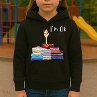 Funny Sewing Im Ok Hand Sewing Lovers Gift Kids Hoodie thumb 3