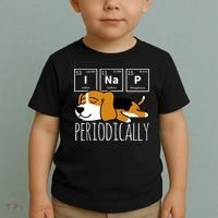 Funny Science I Nap Periodic Table Meme Meh Beagle Dog Gift Toddler T-Shirt thumb 2