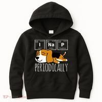 Funny Science I Nap Periodic Table Meme Meh Beagle Dog Gift Kids Hoodie thumb 0