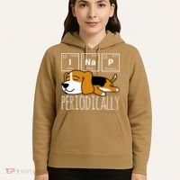 Funny Science I Nap Periodic Table Meme Meh Beagle Dog Gift Hoodie thumb 5