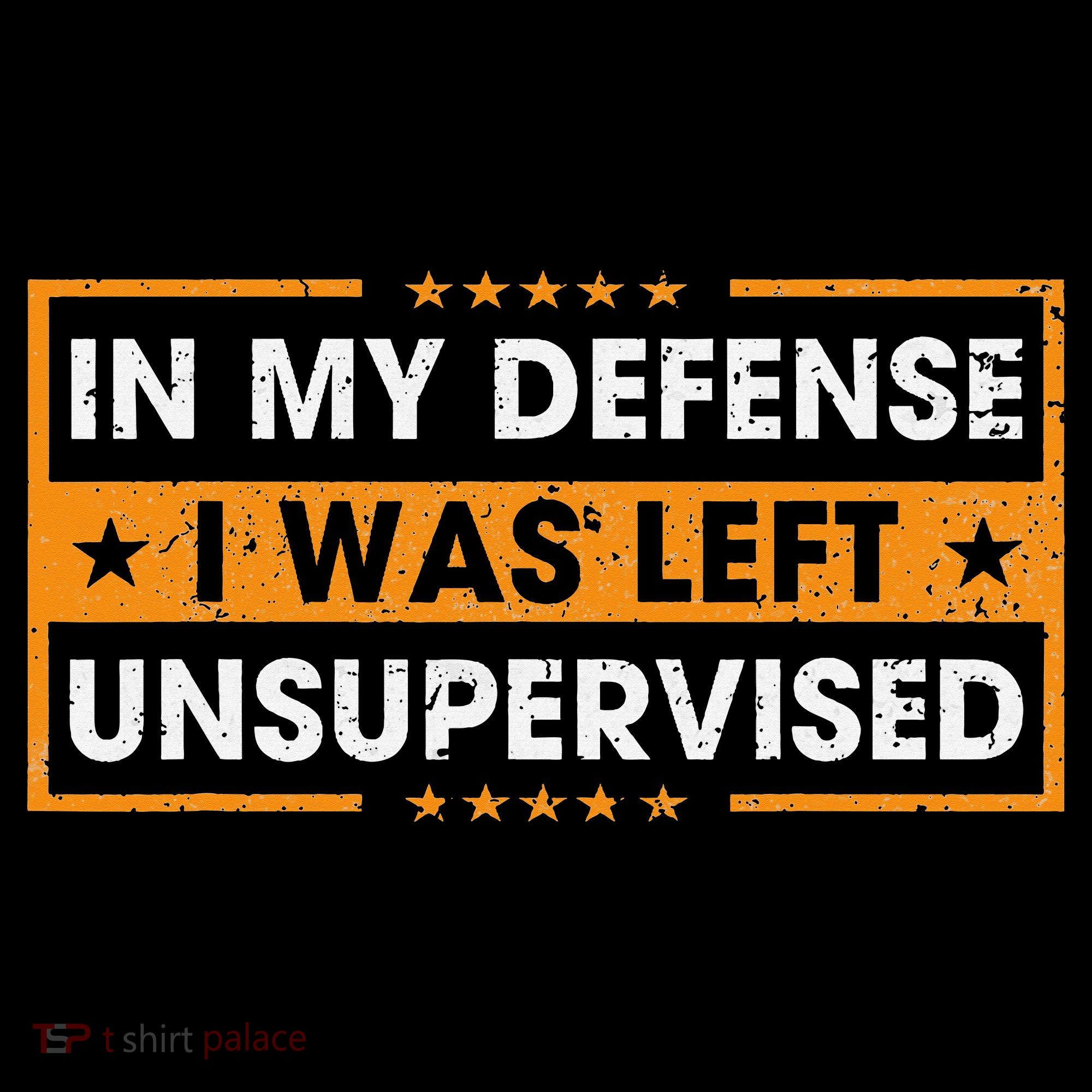 Funny Saying In My Defense I Was Left Unsupervised Retro Toddler Hoodie