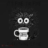 Funny - Sarcastic - Its Fine Im Fine Everything Is Fine Pajama Set thumb 2