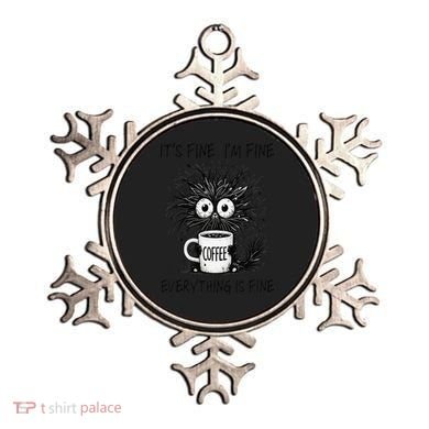 Funny - Sarcastic - Its Fine Im Fine Everything Is Fine Ornament