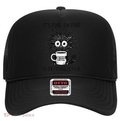 Funny - Sarcastic - Its Fine Im Fine Everything Is Fine Hat