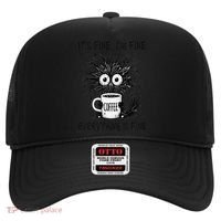 Funny - Sarcastic - Its Fine Im Fine Everything Is Fine Hat thumb 0