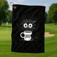 Funny - Sarcastic - Its Fine Im Fine Everything Is Fine Golf Towel thumb 1