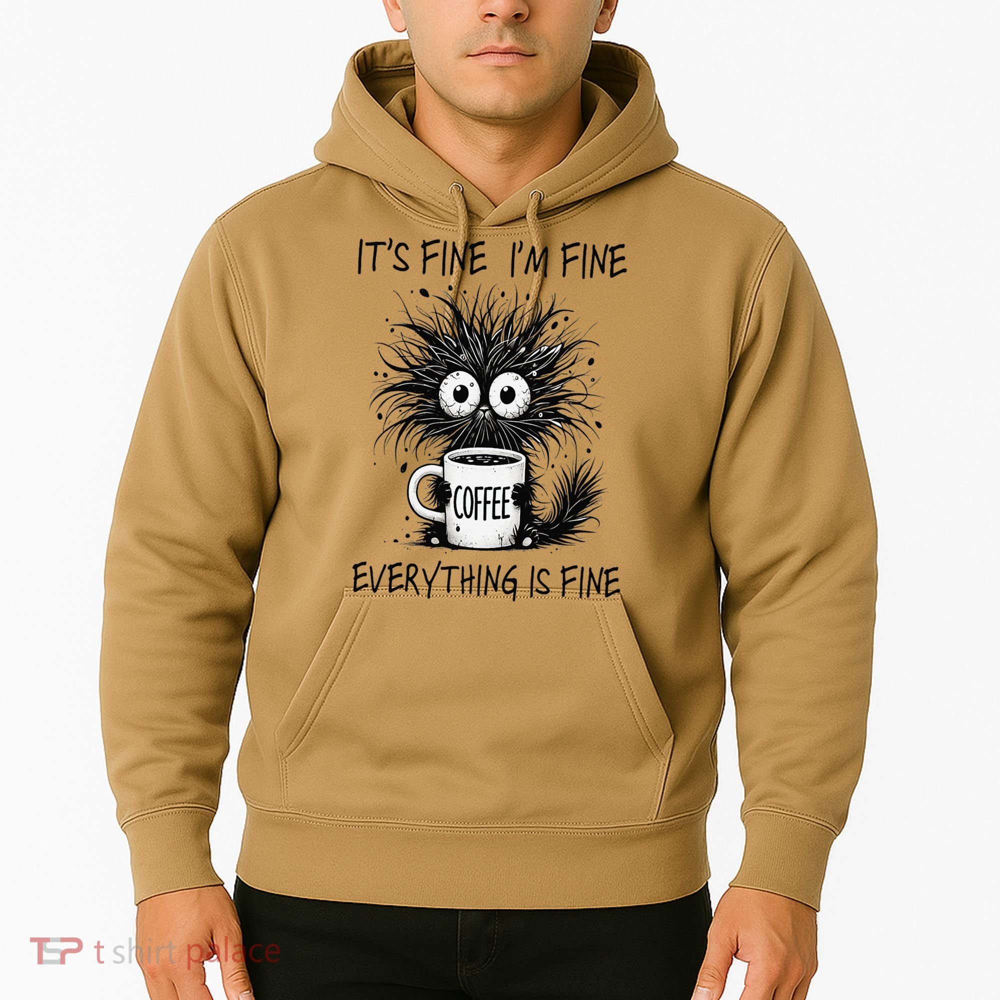 Funny - Sarcastic - Its Fine Im Fine Everything Is Fine Hoodie
