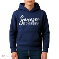 Funny Sarcasm It's How I Hug Kids Hoodie thumb 4