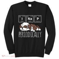 Funny Science I NAP Periodic Table Meme Meh Shih Tzu Dog Sweatshirt thumb 0