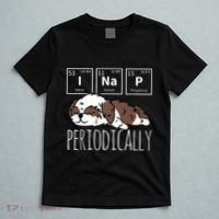 Funny Science I NAP Periodic Table Meme Meh Shih Tzu Dog T-Shirt thumb 5
