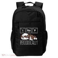 Funny Science I NAP Periodic Table Meme Meh Shih Tzu Dog Backpack thumb 0