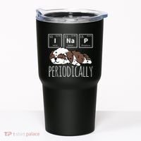 Funny Science I NAP Periodic Table Meme Meh Shih Tzu Dog Tumbler thumb 0
