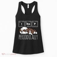 Funny Science I NAP Periodic Table Meme Meh Shih Tzu Dog Women's Tank Top thumb 0