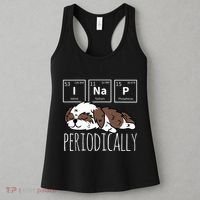 Funny Science I NAP Periodic Table Meme Meh Shih Tzu Dog Women's Tank Top thumb 3