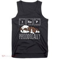 Funny Science I NAP Periodic Table Meme Meh Shih Tzu Dog Tank Top thumb 0