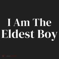Funny Saying I Am The Eldest Boy Golf Towel thumb 3