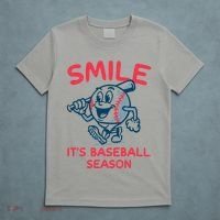 Funny Smile ItS Baseball Season Wo T-Shirt thumb 5