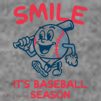 Funny Smile ItS Baseball Season Wo Toddler Hoodie thumb 2
