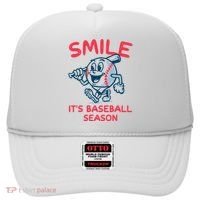 Funny Smile ItS Baseball Season Wo Hat thumb 0