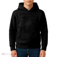 Funny Sayings If They Talk Behind Your Back Fart Wolf Kids Hoodie thumb 4