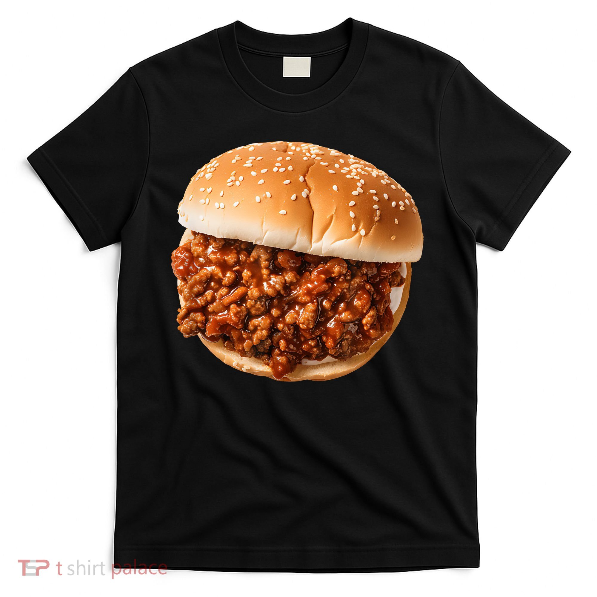 Funny Sloppy Joe Sandwich Lunchlady Food Halloween Costume T-Shirt