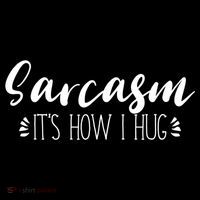 Funny Sarcastic Joke Gift Sarcasm Its How I Hug Cool Gift Women's Hoodie thumb 2
