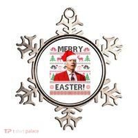 Funny Santa Joe Biden Merry Easter Ugly Christmas Ornament thumb 0