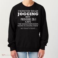 Funny Sarcastic Jogging Women's Sweatshirt thumb 0