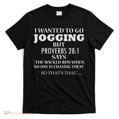 Funny Sarcastic Jogging T-Shirt