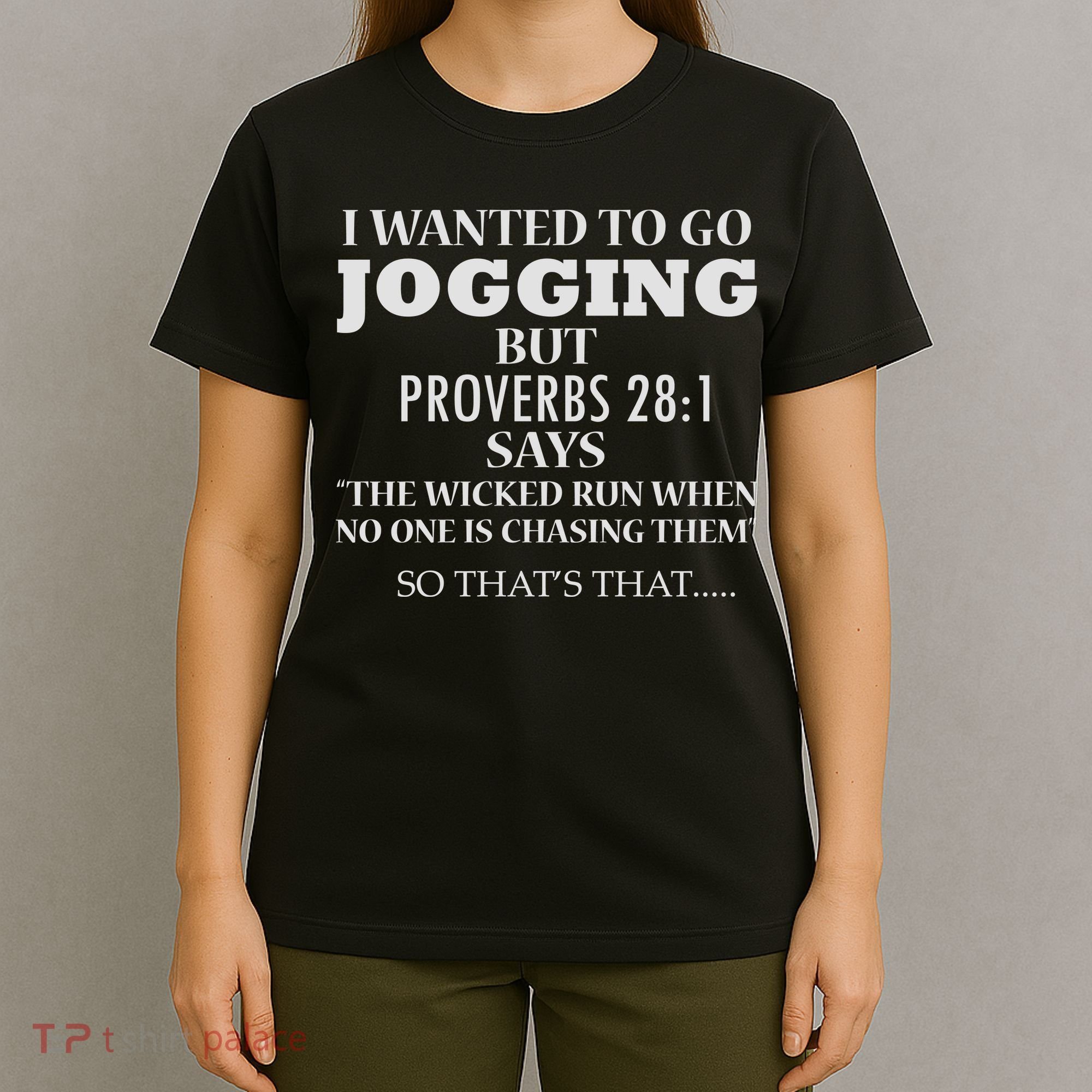 Funny Sarcastic Jogging T-Shirt
