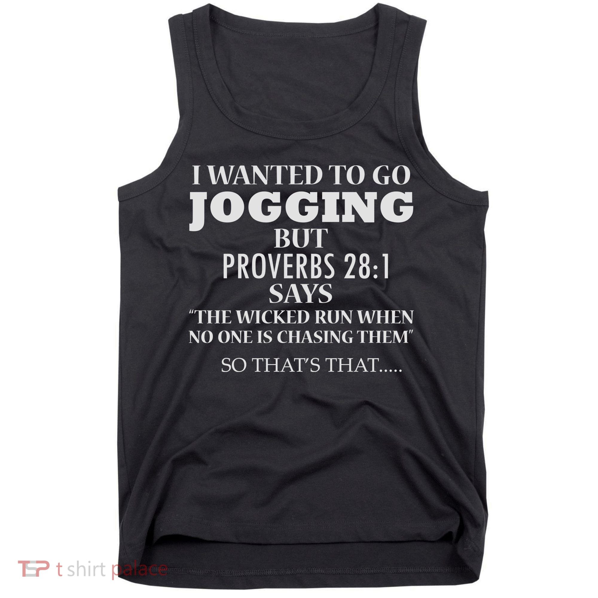 Funny Sarcastic Jogging Tank Top