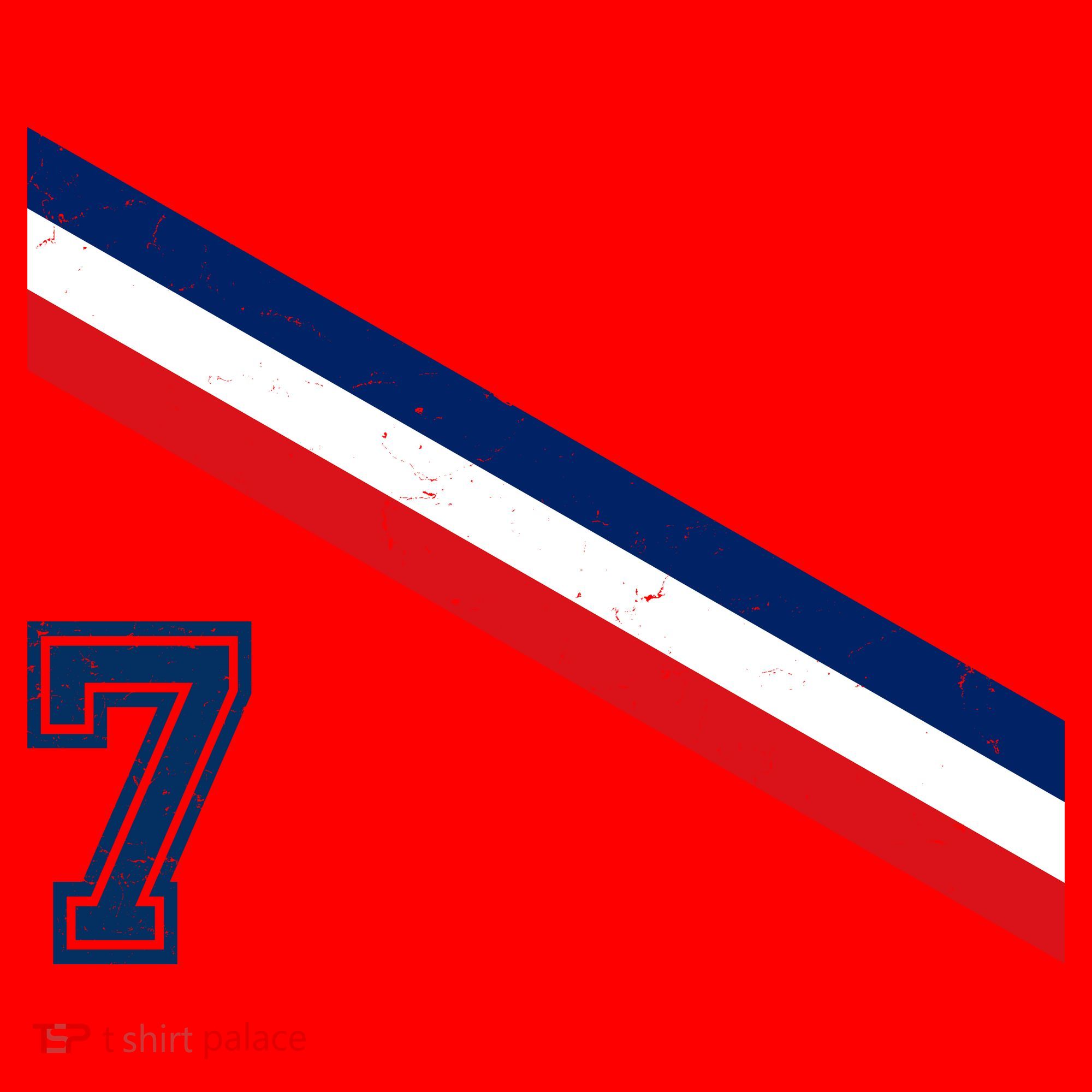 France Soccer Jersey Number 7 French Team Flag Santa Hat