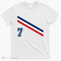 France Soccer Jersey Number 7 French Team Flag T-Shirt thumb 0