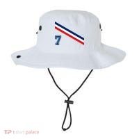 France Soccer Jersey Number 7 French Team Flag Bucket Hat thumb 0