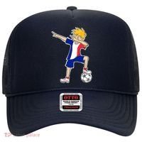 France Soccer Jersey Dabbing Boy French Flag Hat thumb 0