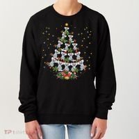 Funny Santa Koala Xmas Gift Koala Christmas Tree Long Sleeve Women's Sweatshirt thumb 0