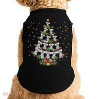 Funny Santa Koala Xmas Gift Koala Christmas Tree Long Sleeve Doggie Tank thumb 0