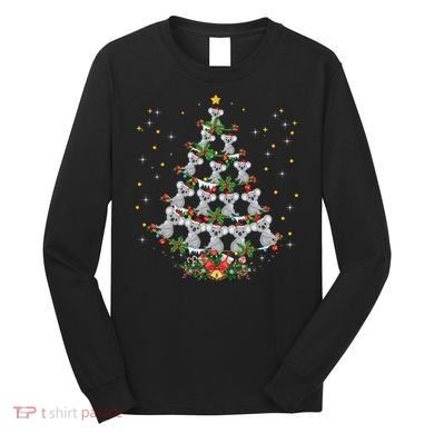 Funny Santa Koala Xmas Gift Koala Christmas Tree Long Sleeve Long Sleeve Shirt