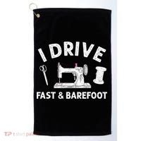 Funny Sewing Knitting Quilting For Sewer Quilter Golf Towel thumb 0